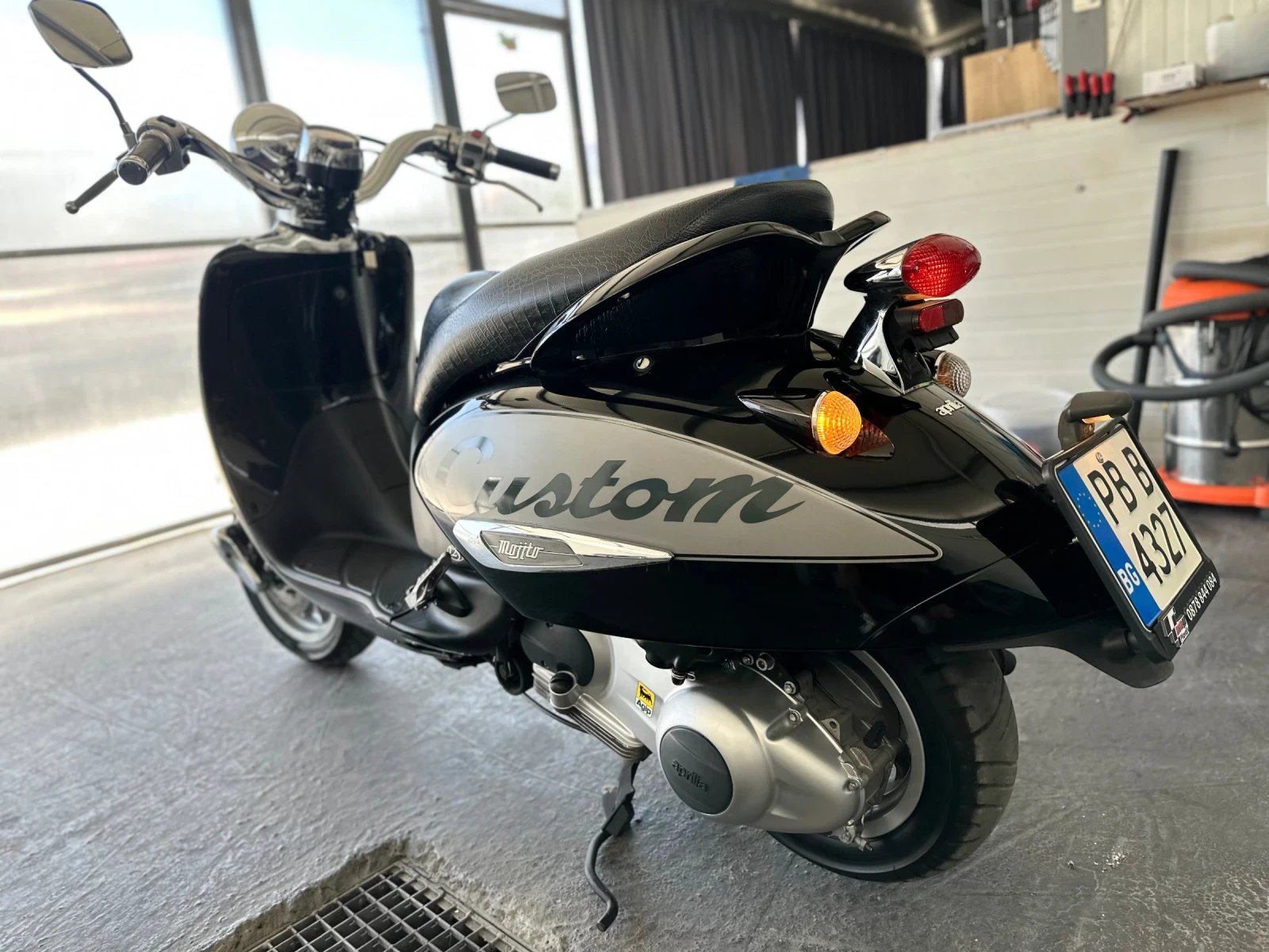 Aprilia Custom Mojito 125кб. Много запазен! С регистрация!