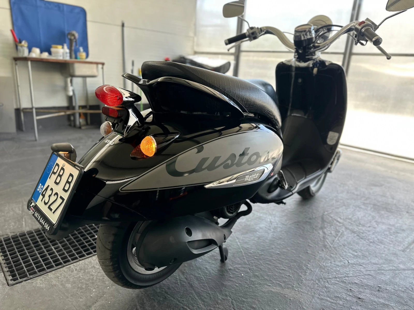 Aprilia Custom Mojito 125кб. Много запазен! С регистрация!, снимка 2 - Мотоциклети и мототехника - 54227018