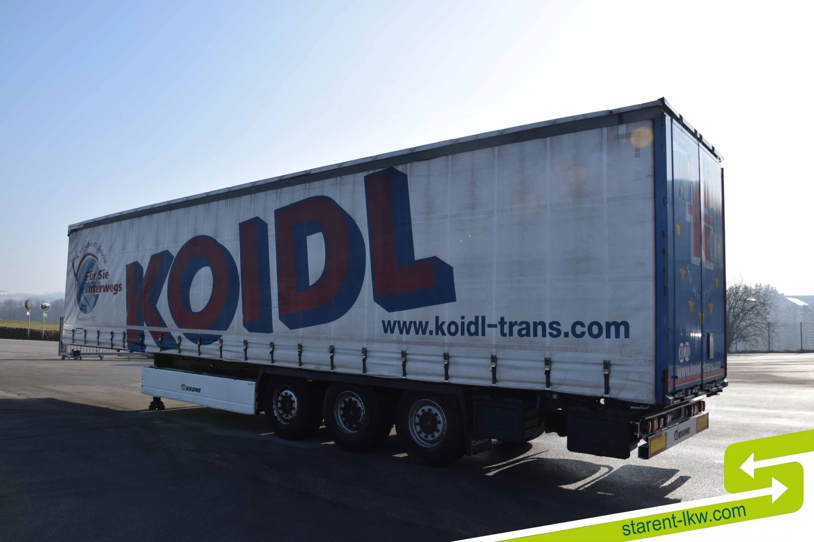 Полуремарке Krone TR26077, снимка 7 - Ремаркета - 53732963