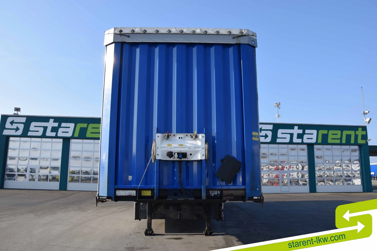 Полуремарке Krone TR26077, снимка 2 - Ремаркета - 53732963