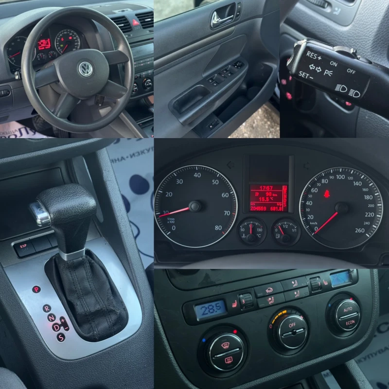 VW Golf 1.6i 102кс АВТОМАТИК КЛИМАТРОНИК ПОДГРЕВ, снимка 17 - Автомобили и джипове - 49391338