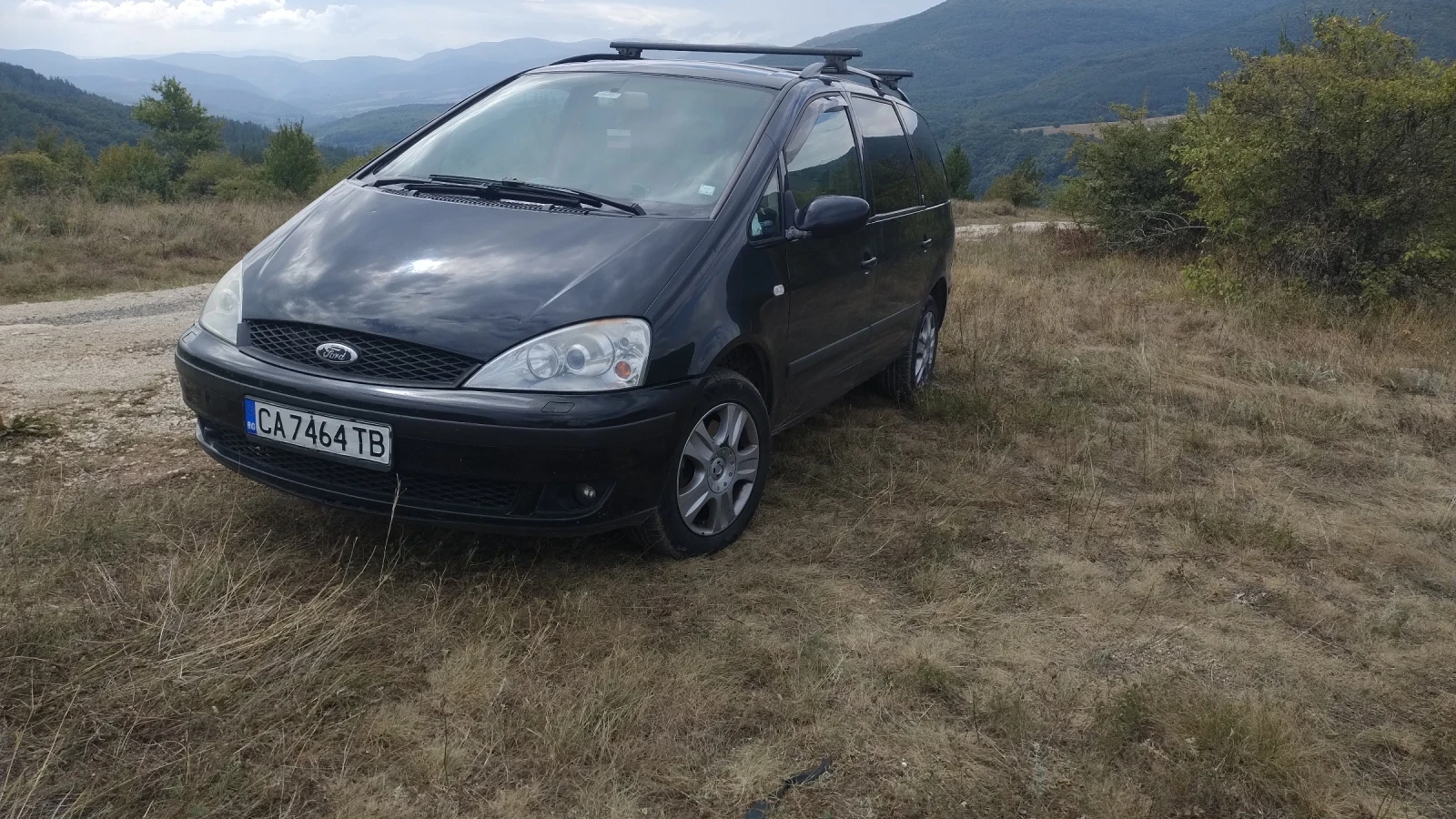 Ford Galaxy V6 Ghia газ бензин автоматик , снимка 1