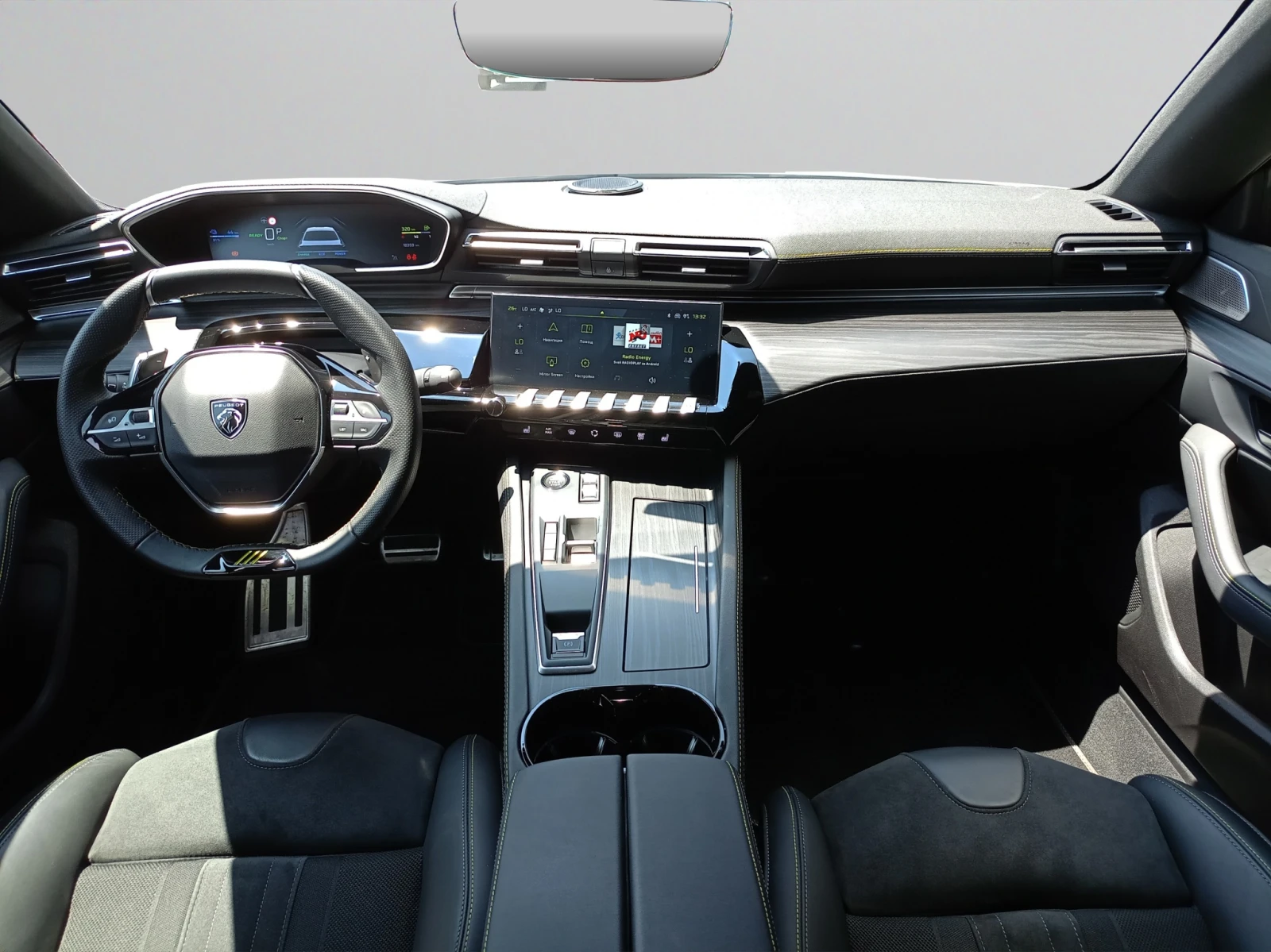 Peugeot 508 PSE 1.6 Plug-in HYBRID AWD 360 e-EAT8 EURO 6.4 | Mobile.bg   12