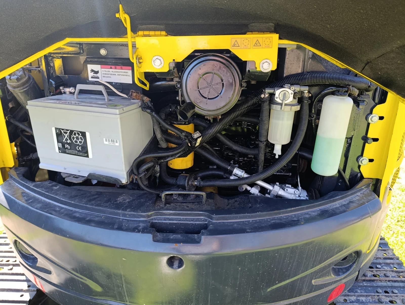 Багер Yanmar Vio55 , снимка 4 - Индустриална техника - 54127976