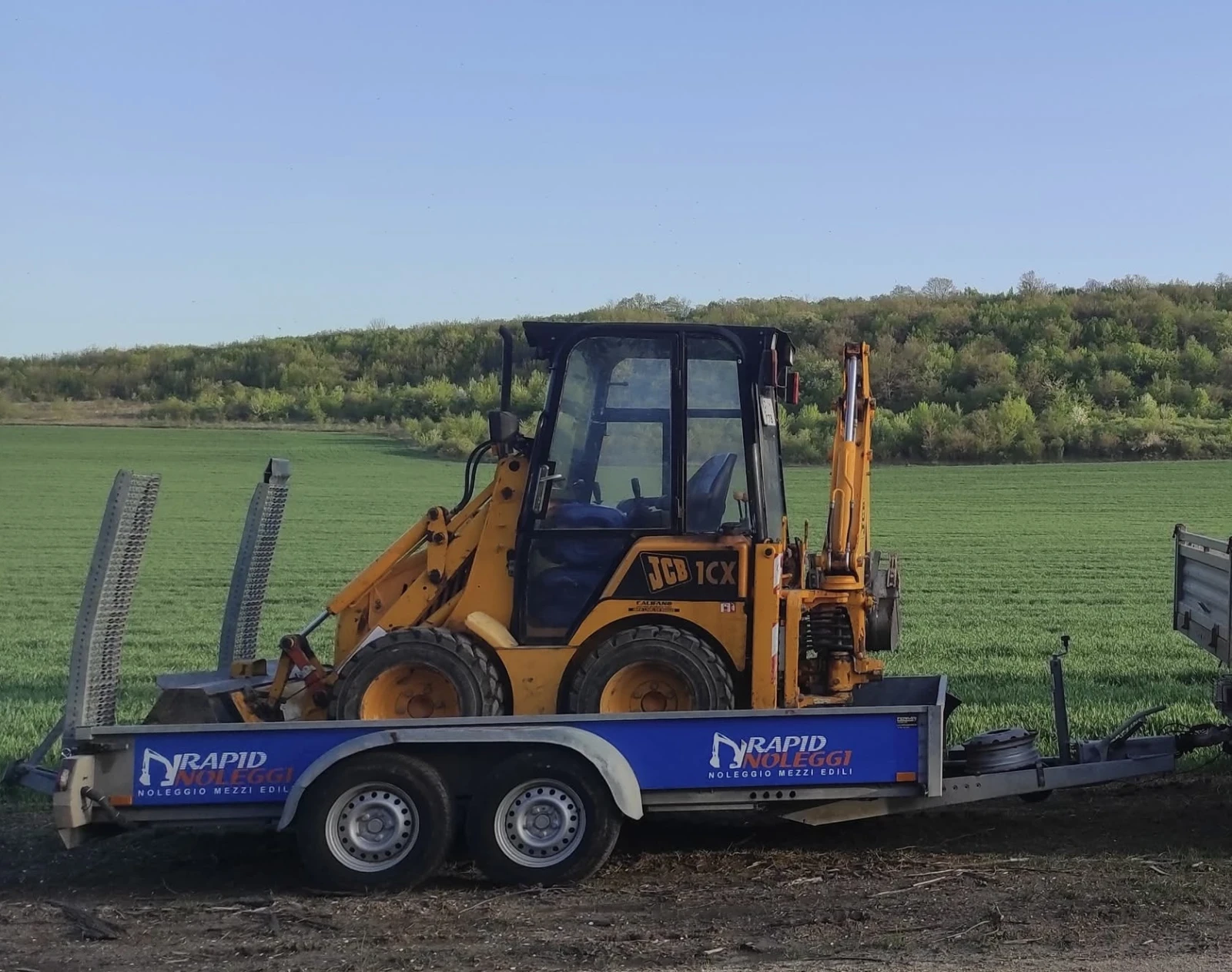 Багер JCB 1 CX, снимка 7 - Индустриална техника - 56068273