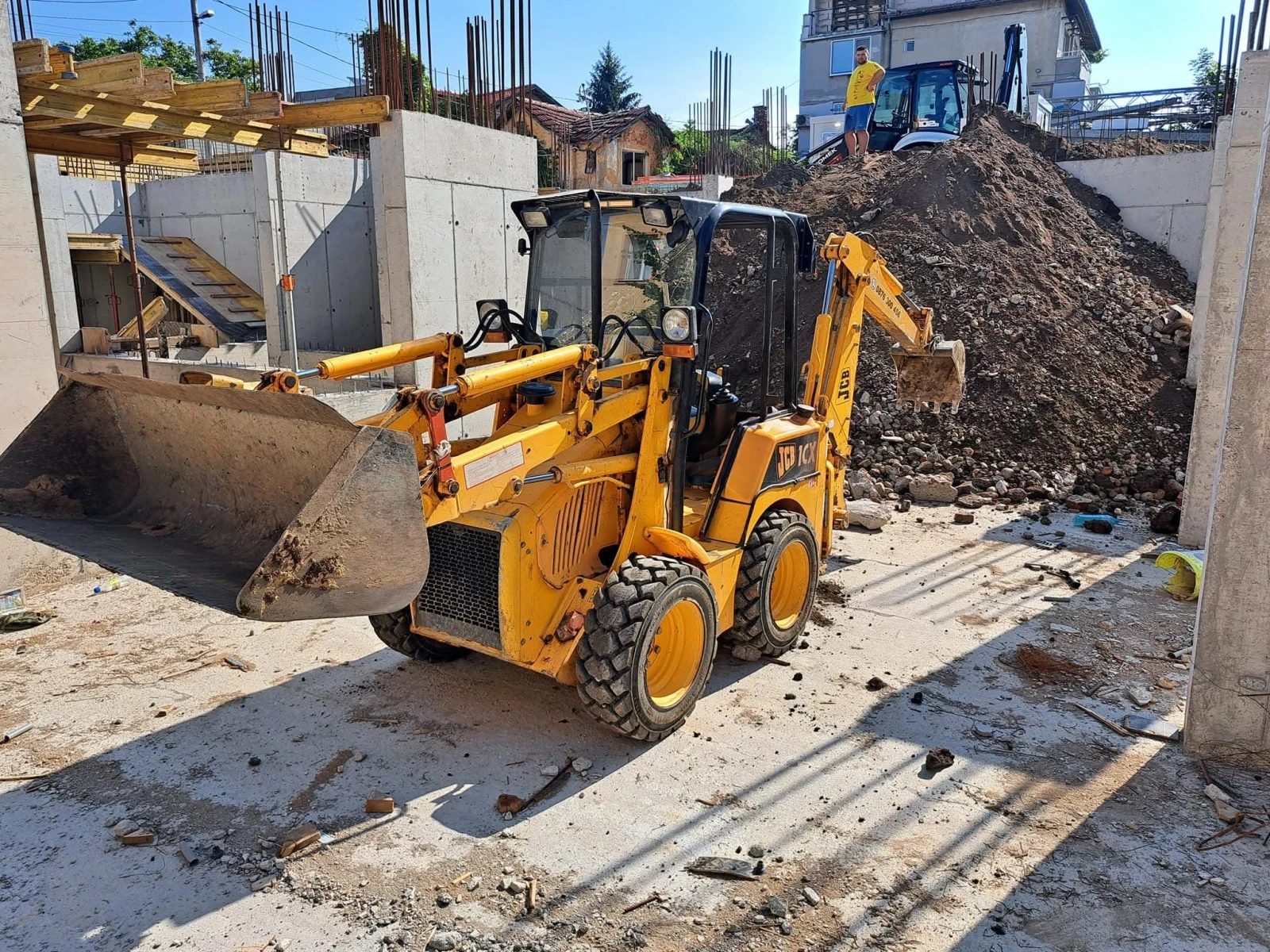 Багер JCB 1 CX, снимка 3 - Индустриална техника - 56068273