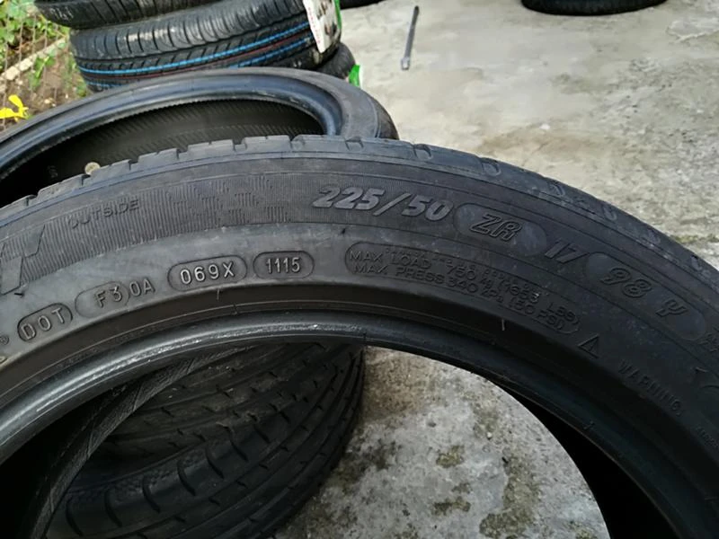 Гуми Летни 225/50R17, снимка 5 - Гуми и джанти - 22001131