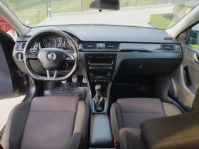 Skoda Rapid 1.6 TDI 90HP Климатроник Подгреви Hi-line , снимка 10