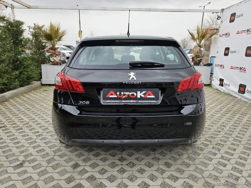 Peugeot 308 1.6HDI-92кс= * ACTIVE* = АВТОПИЛОТ= ПАРКТРОНИК, снимка 4 - Автомобили и джипове - 49468573