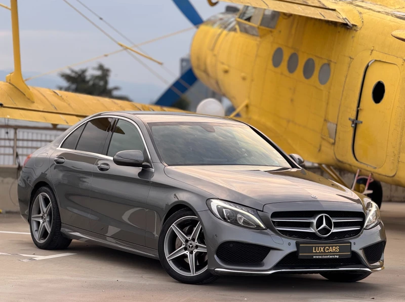 Mercedes-Benz C 220 - AMG Optic - 9G - LED - Navi - Регистрирана -