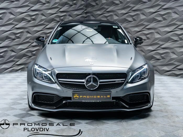 Mercedes-Benz C 63 AMG C63 AMG* BURMESTER* ОБДУХВ* NAVI* HUD* MEMORY* , снимка 2 - Автомобили и джипове - 54632732