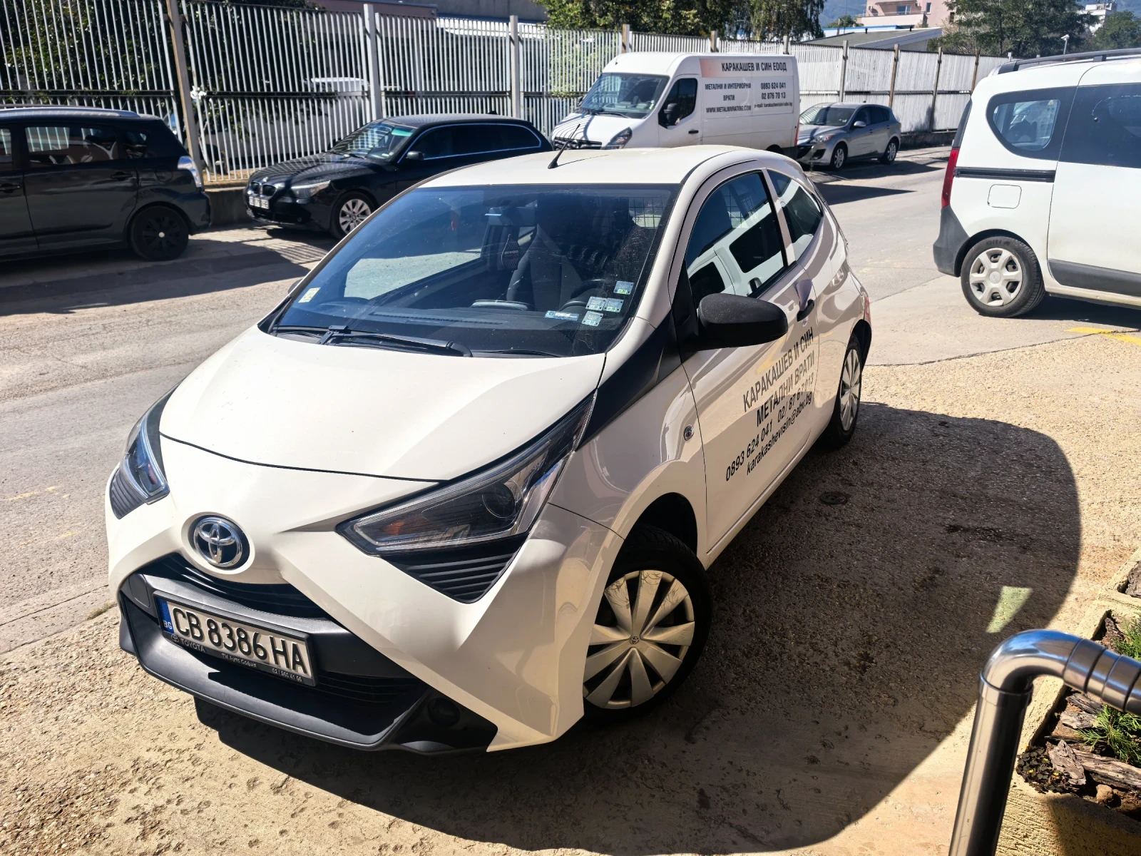 Toyota Aygo 1.0 газова уредба- товарна Перфектна, снимка 1