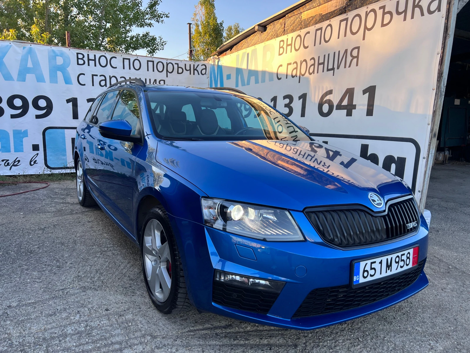 Skoda Octavia 2.0TDI VRS Панорама Кожа Нави ТОП - [1] 