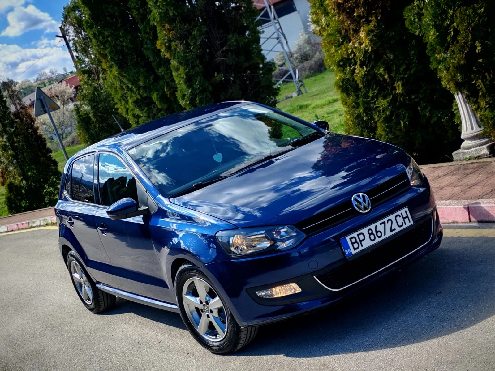 VW Polo 1.6TDI(90)* КЛИМАТРОНИК* ANDROID* , снимка 9 - Автомобили и джипове - 54100941