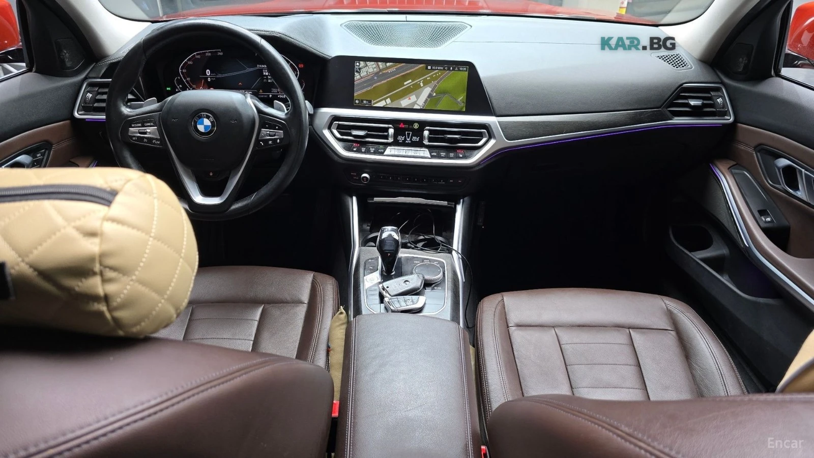 BMW 320 Кожа* Подгрев* Навигация* HEADUP* 360, снимка 7 - Автомобили и джипове - 54972990