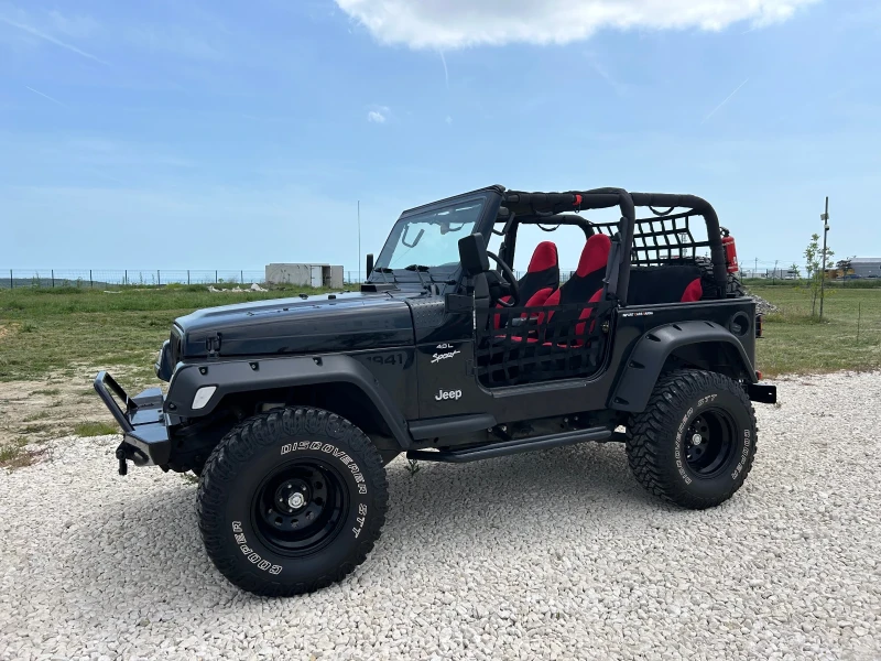 Jeep Wrangler 4.0i 1999 Sport Costum , снимка 12 - Автомобили и джипове - 50415819