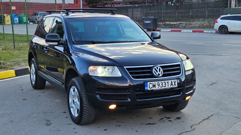 VW Touareg 6скорости/Навигациа/Кожа/Пружини, снимка 9 - Автомобили и джипове - 52923665