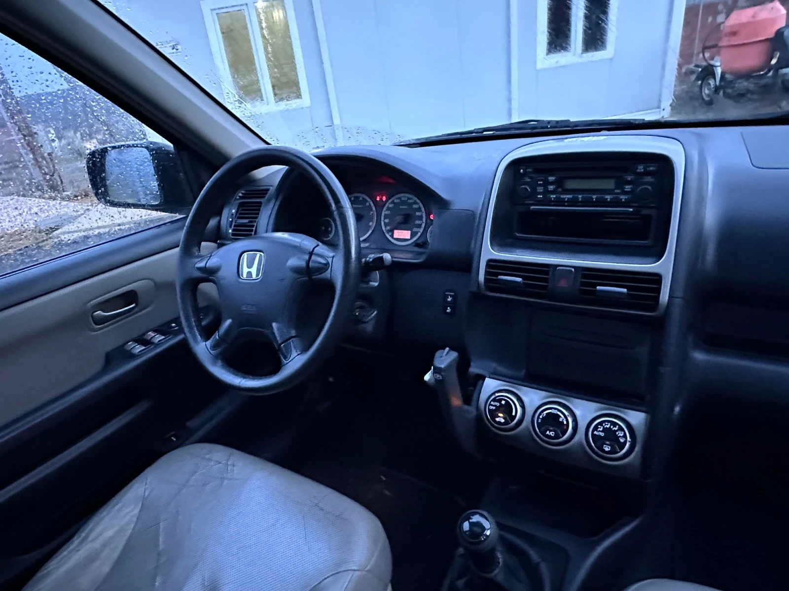 Honda Cr-v 2.0 150hp Germany!!!Бежова кожа , снимка 9 - Автомобили и джипове - 54100522