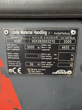 Мотокар Linde H30T, снимка 7