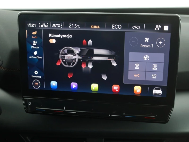 Cupra Born E-BOOST/231HP/CAM/NAVI/LED/AMBI/CARPLAY/KLESS/614v, снимка 12 - Автомобили и джипове - 50685335