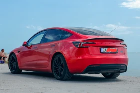 Tesla Model 3 Performance Highland Като Нова Full PPF, снимка 3