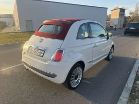 Fiat 500 1.4 Автоматик/Кабрио/Кожа/Климатроник, снимка 4