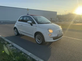 Fiat 500 1.4 Автоматик/Кабрио/Кожа/Климатроник, снимка 1