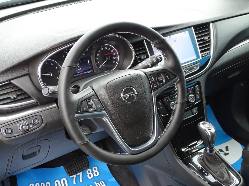 Opel Mokka X 1.4T 4Х4 АВТОМАТИК НАВИГАЦИЯ КОЖА КАМЕРА ПОДГРЕВ, снимка 6 - Автомобили и джипове - 48517876