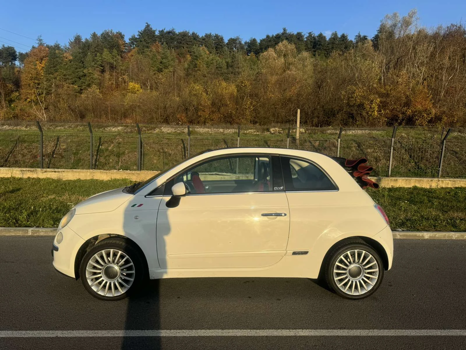 Fiat 500 1.4 Автоматик/Кабрио/Кожа/Климатроник - изображение 2