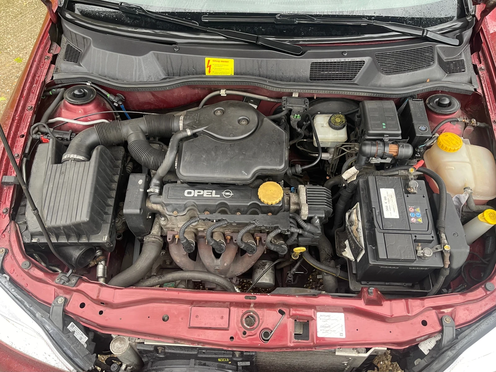 Opel Astra 1.6 Клима Стария двигател | Mobile.bg — изображение 7
