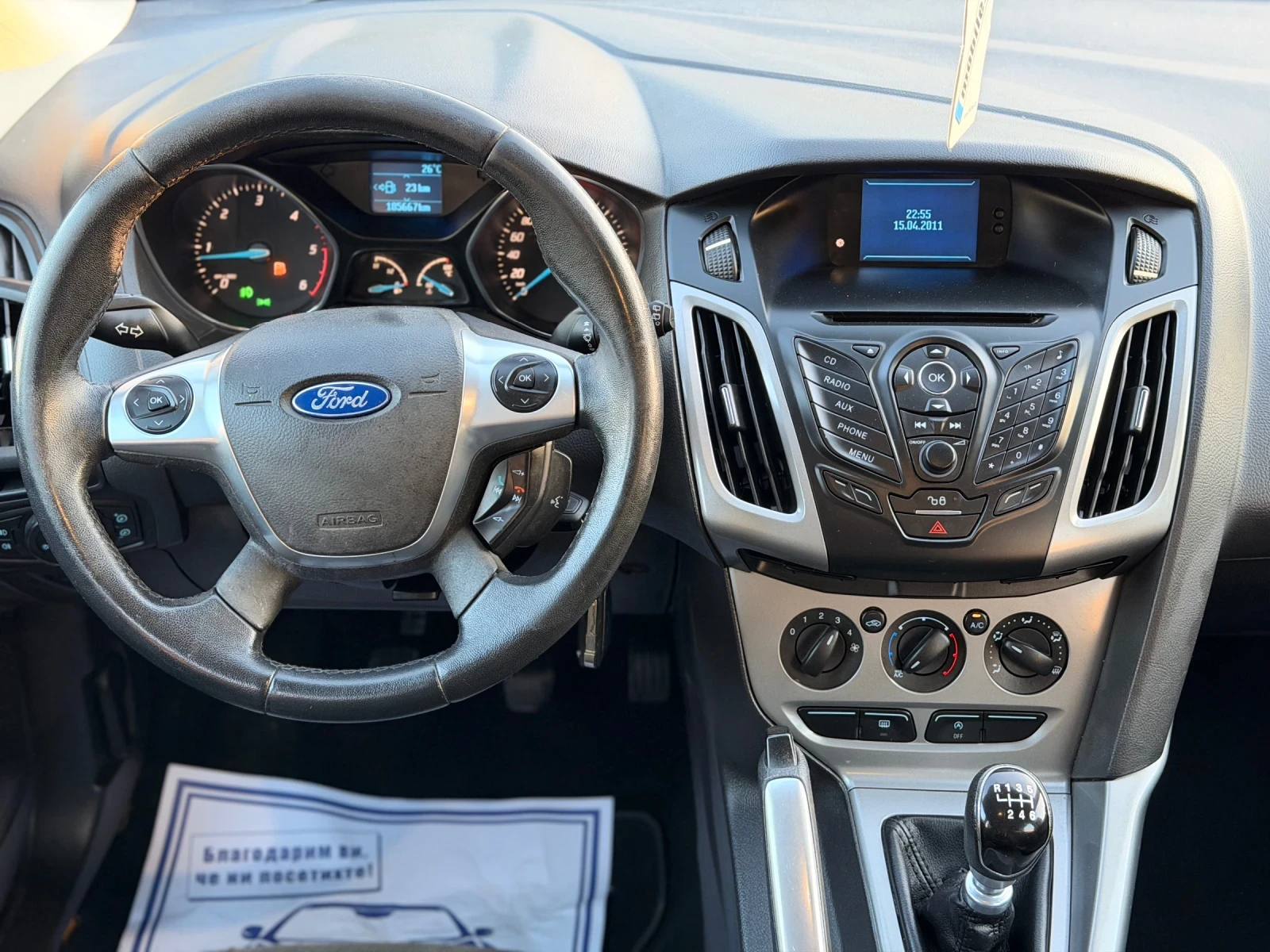 Ford Focus 1.6TDCI/ИТАЛИЯ, снимка 12 - Автомобили и джипове - 54682905
