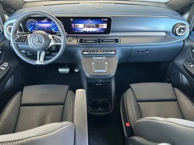 Mercedes-Benz EQV 300 Long = Avantgarde = Гаранция, снимка 8 - Автомобили и джипове - 54711492