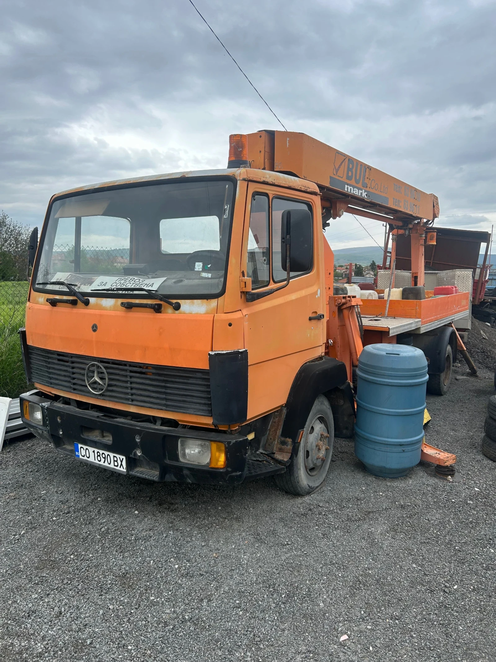 Mercedes-Benz 814 автовишка 19.5метра 