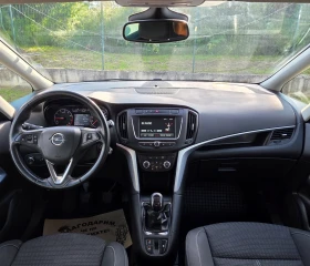 Opel Zafira 1.6 turbo 136к.с. Уникат, Каско, Нова!!!, снимка 16