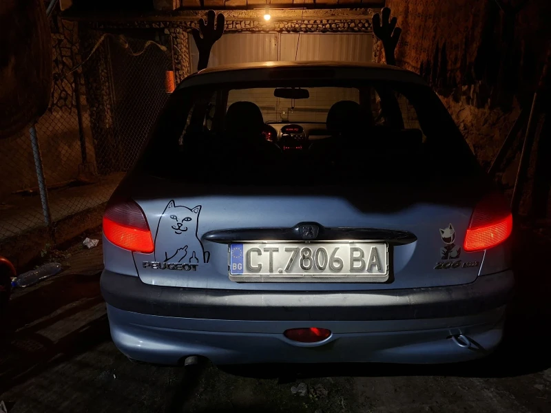 Peugeot 206, снимка 7 - Автомобили и джипове - 52860092
