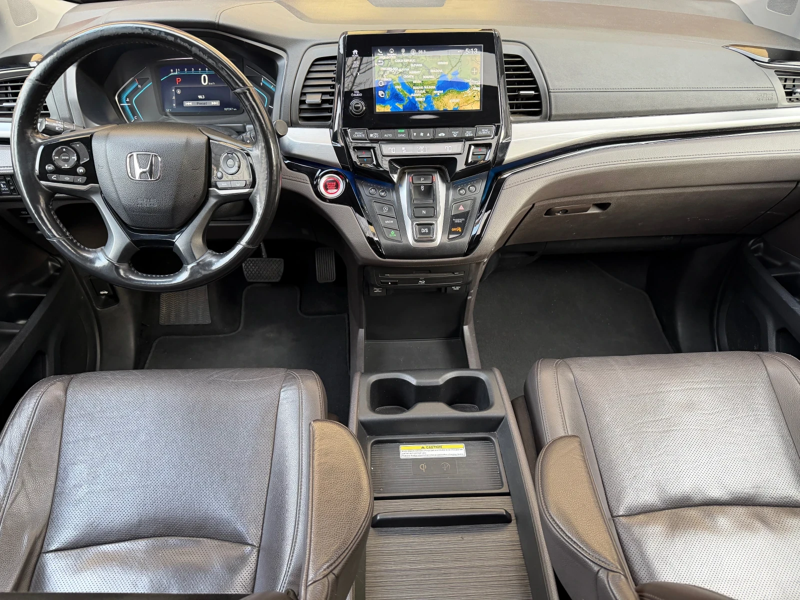 Honda Odyssey 3.5i-V6-280ps-7места, снимка 7 - Автомобили и джипове - 53878251
