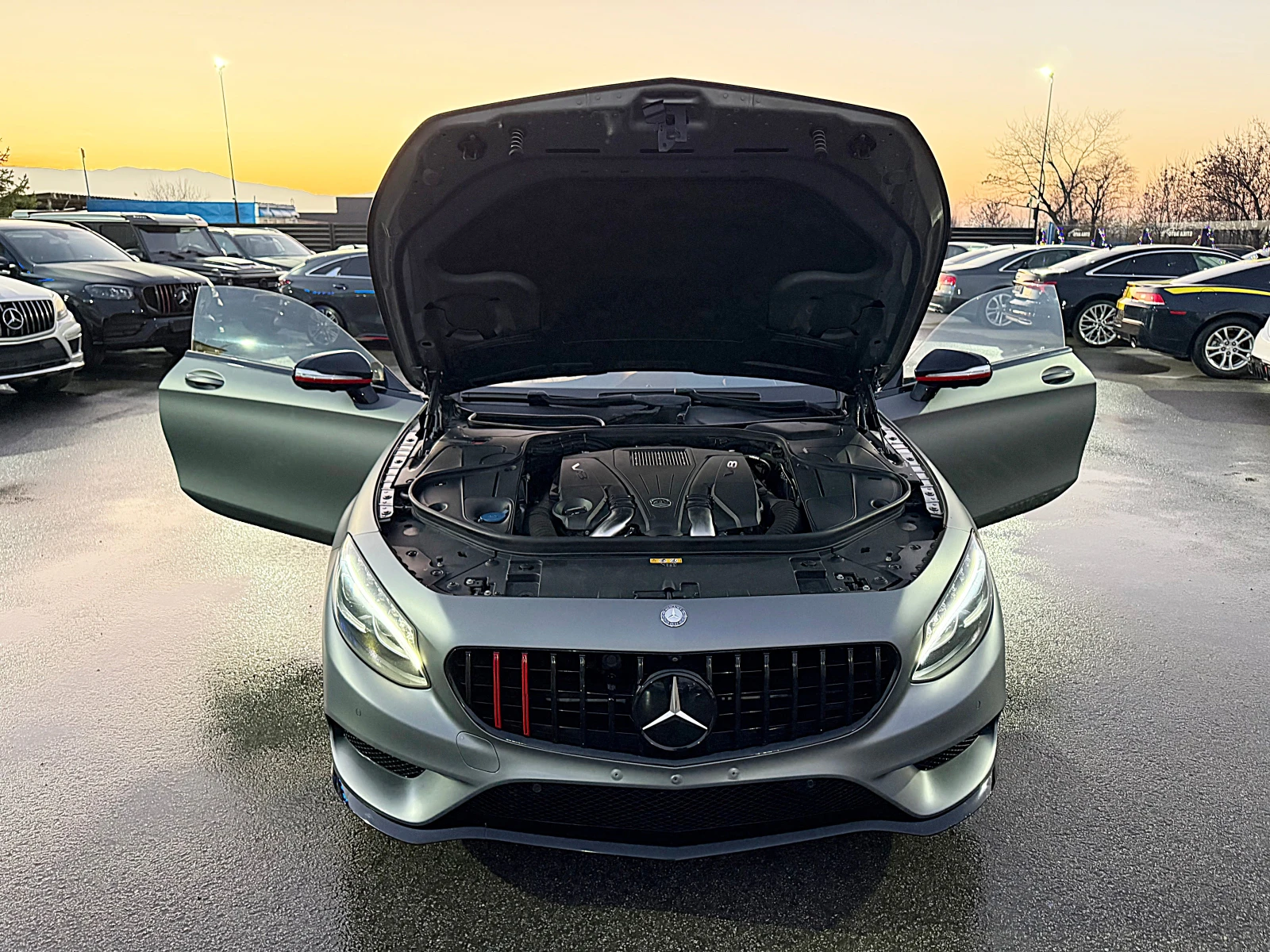Mercedes-Benz S 500 S63AMG OPTIK-DISTRONIK-360KAMERI-PANORAMA-HEAD UP!, снимка 16 - Автомобили и джипове - 54638714
