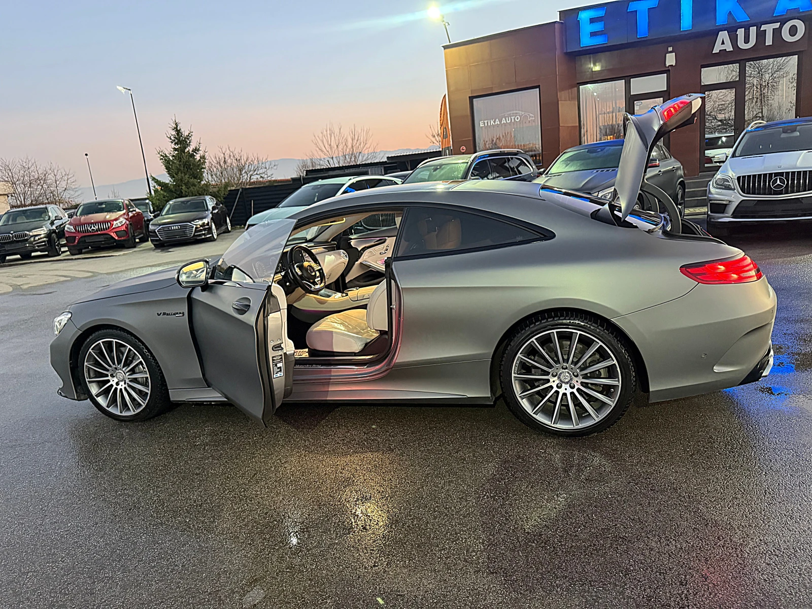 Mercedes-Benz S 500 S63AMG OPTIK-DISTRONIK-360KAMERI-PANORAMA-HEAD UP!, снимка 14 - Автомобили и джипове - 54638714