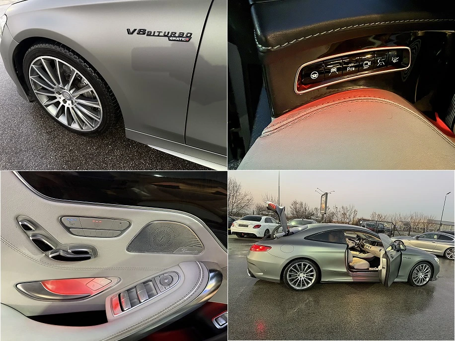 Mercedes-Benz S 500 S63AMG OPTIK-DISTRONIK-360KAMERI-PANORAMA-HEAD UP!, снимка 17 - Автомобили и джипове - 54638714