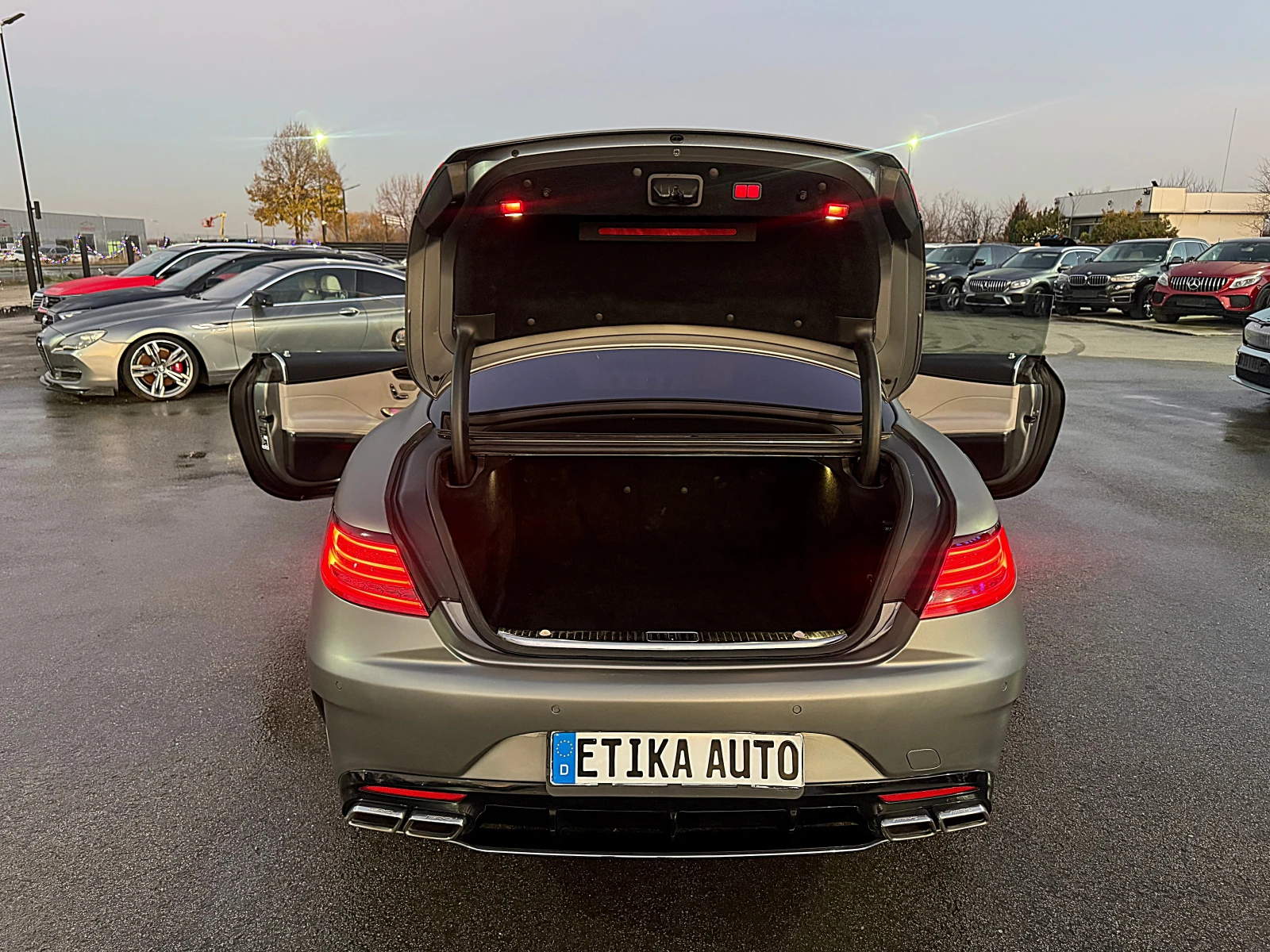 Mercedes-Benz S 500 S63AMG OPTIK-DISTRONIK-360KAMERI-PANORAMA-HEAD UP!, снимка 15 - Автомобили и джипове - 54638714