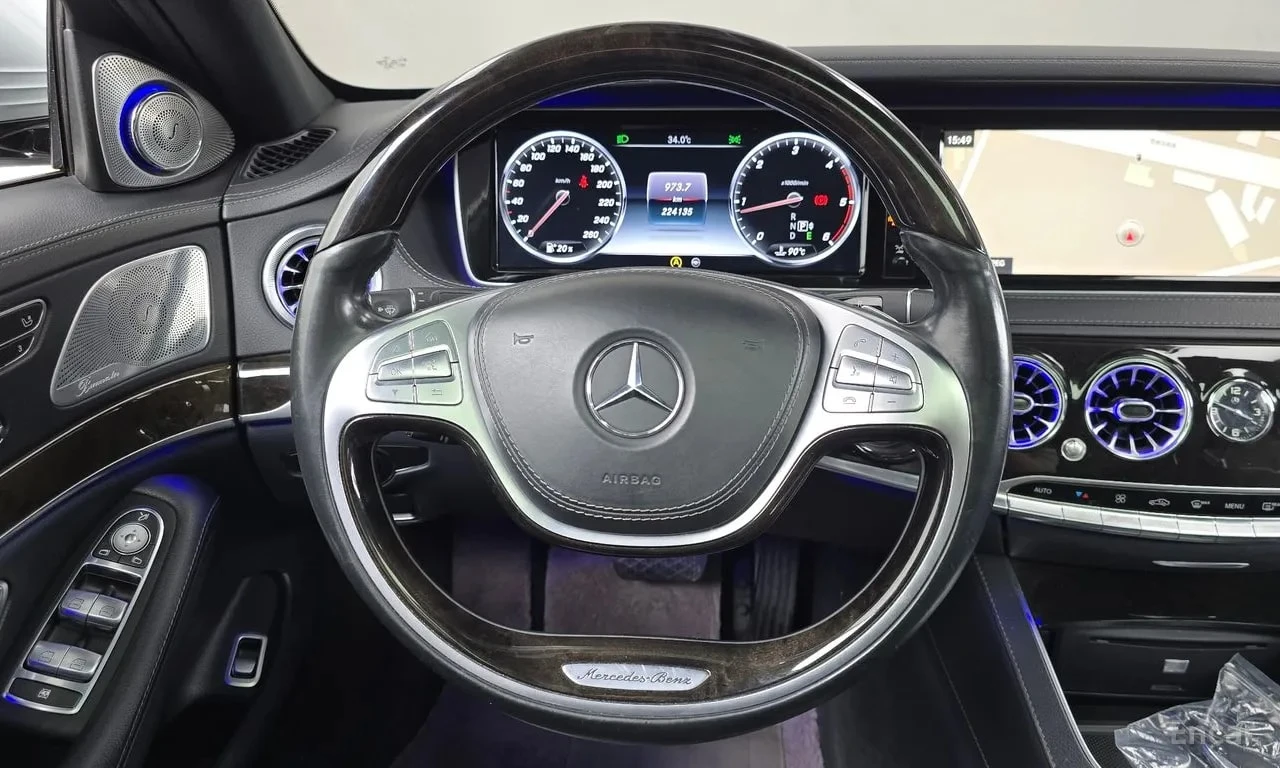 Mercedes-Benz S 350 /360/DIS/BURMESTER/ОБДУХВАНЕ/ЦЕНА ДО БГ, снимка 12 - Автомобили и джипове - 55837894