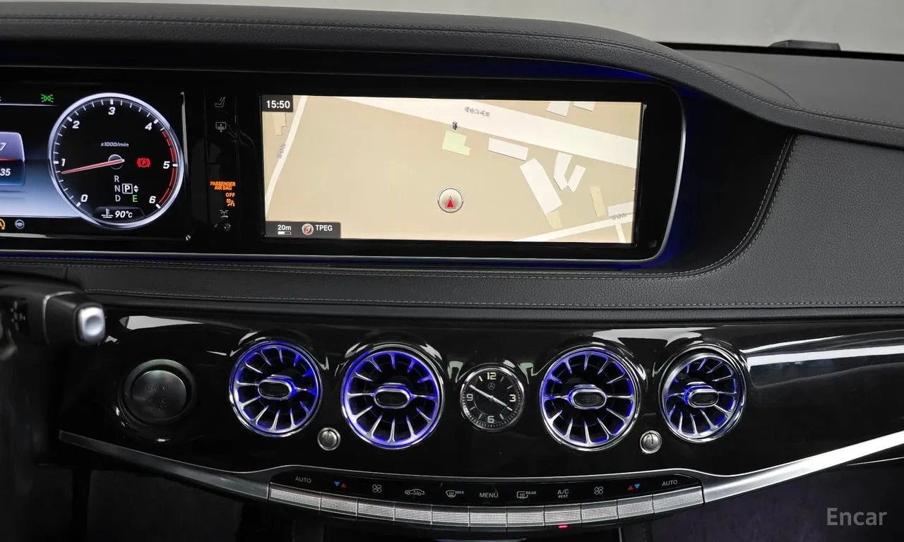 Mercedes-Benz S 350 /360/DIS/BURMESTER/ОБДУХВАНЕ/ЦЕНА ДО БГ, снимка 13 - Автомобили и джипове - 55837894