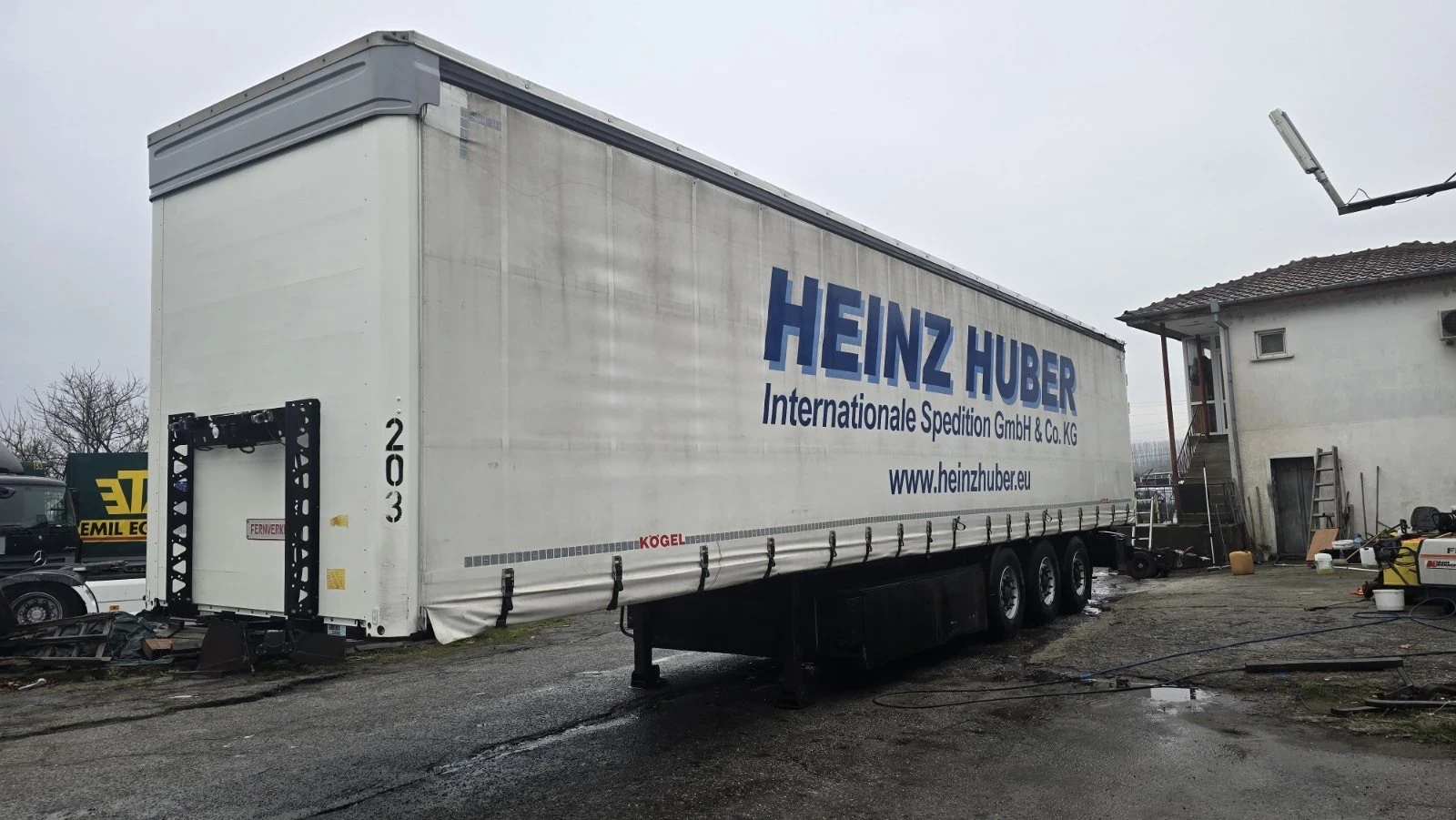 Полуремарке Koegel Тара 6430 кг. 