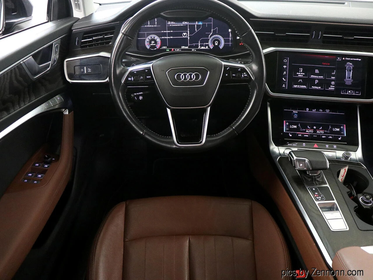 Audi A6 3.0T Premium Plus/ S LINE/VIRTUAL/ПОДГРЕВИ/ШИБЕДАХ - изображение 9