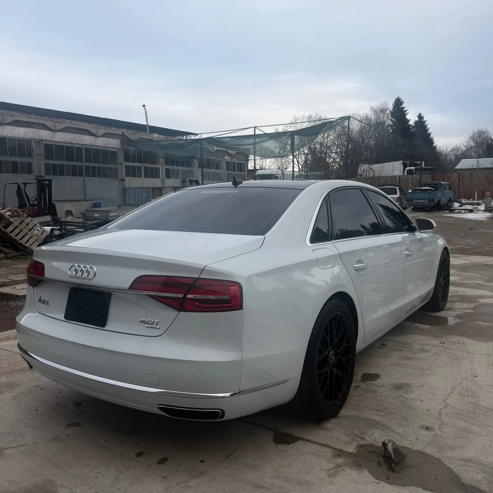 Audi A8 Long 4.0T Matrix Head up Обдухване Масаж - изображение 5