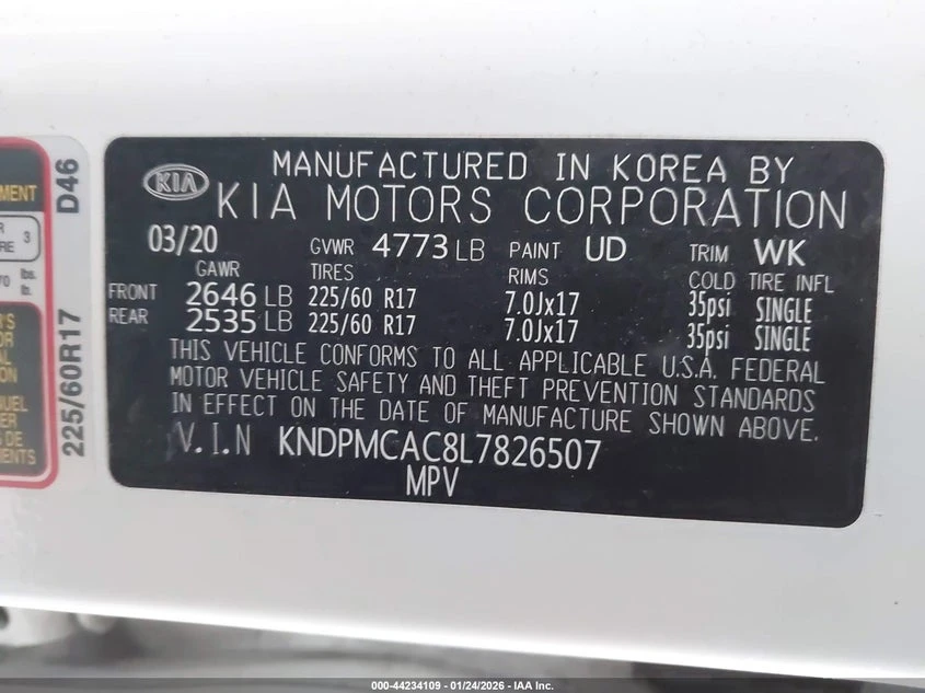 Kia Sportage 2.4l Lx, снимка 9 - Автомобили и джипове - 54037439