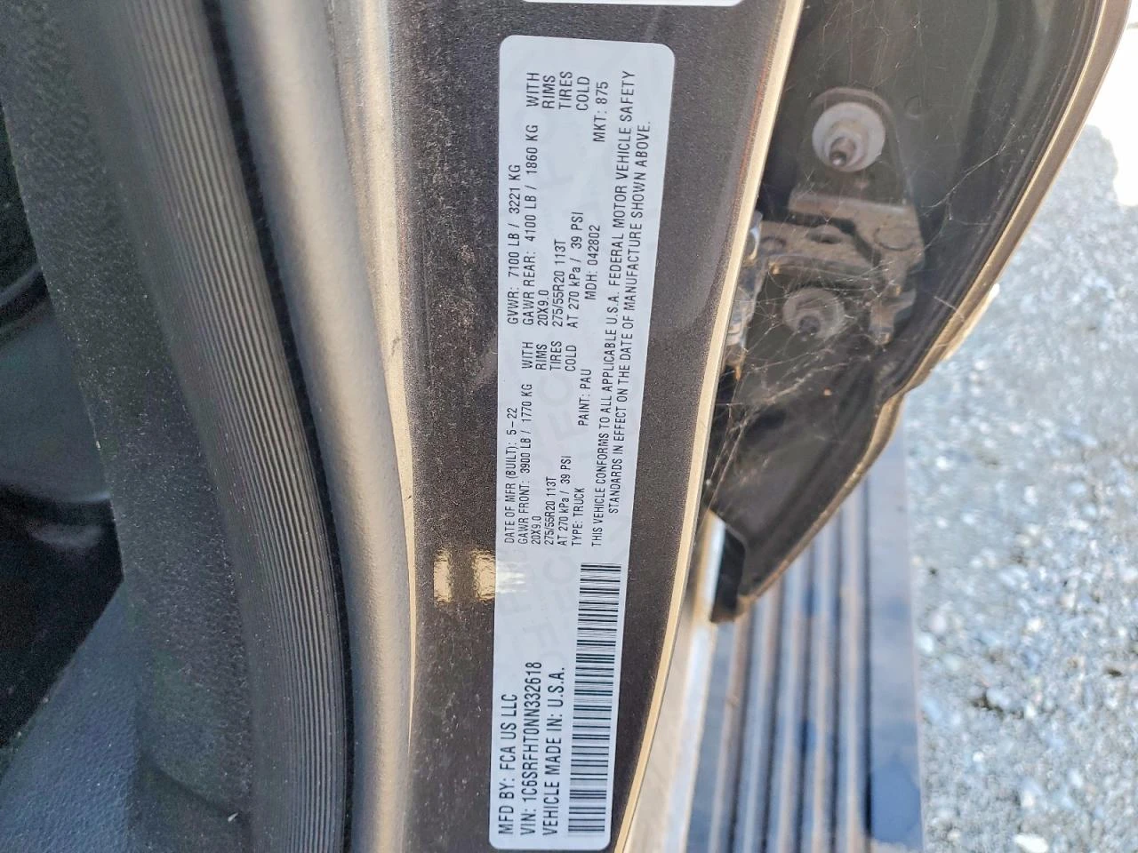Dodge RAM 1500 5.7l Limited, снимка 12 - Автомобили и джипове - 54395671