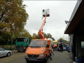 Автовишка Mercedes-Benz MB 411, снимка 3