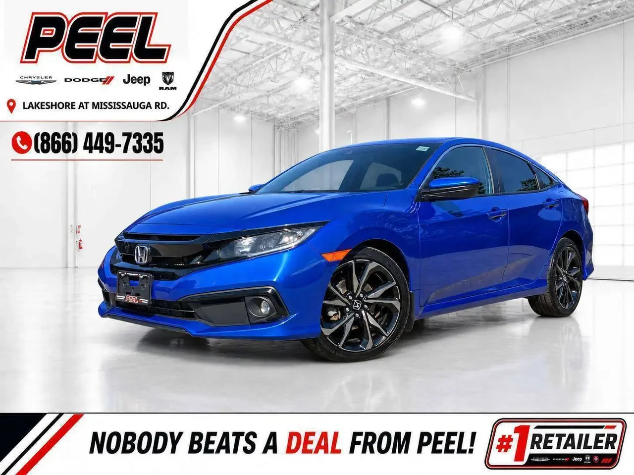 Honda Civic Sport Sedan | Sunroof | SafetyTech | CarPlay |  | Mobile.bg � ����������� 1