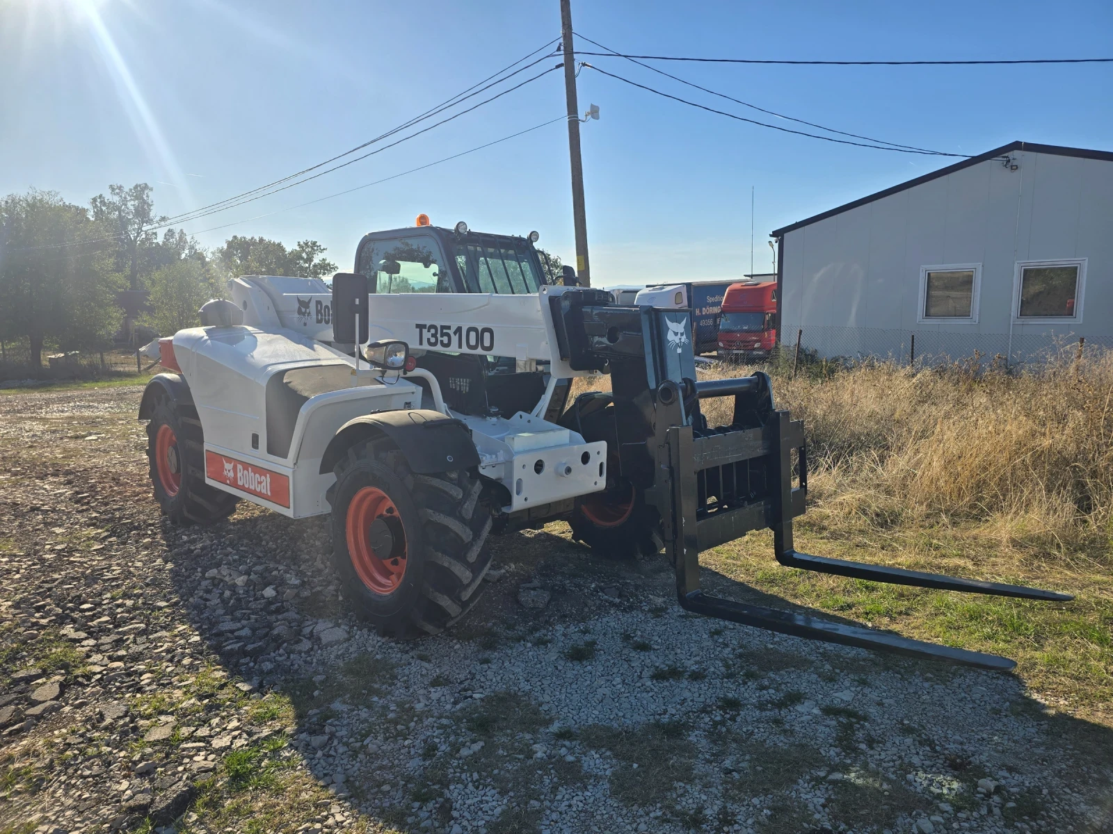 Телескопичен товарач Bobcat T35100, снимка 7 - Селскостопанска техника - 54497808